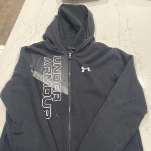 Under Armour Black Zip Up